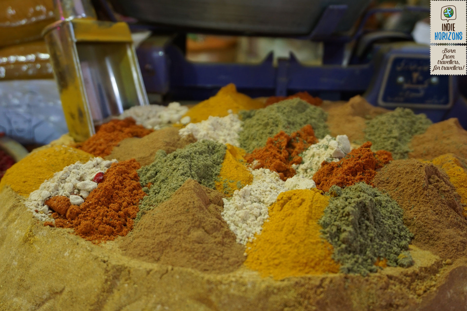 #06. Iran, spices at Isfahan bazaar